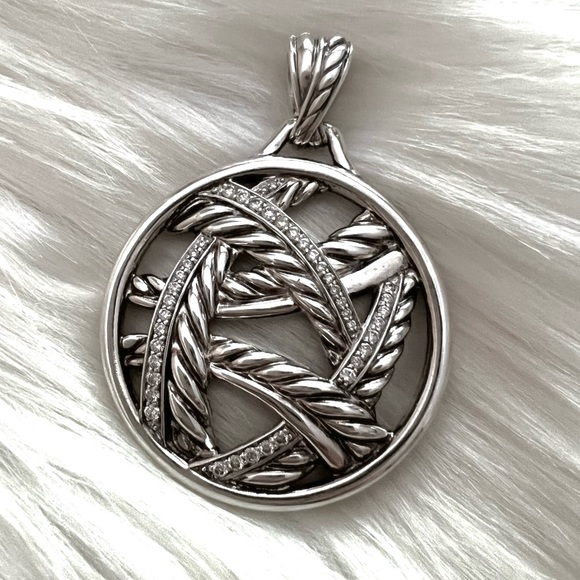 David Yurman Papyrus Diamond pendant - Picture 3 of 17